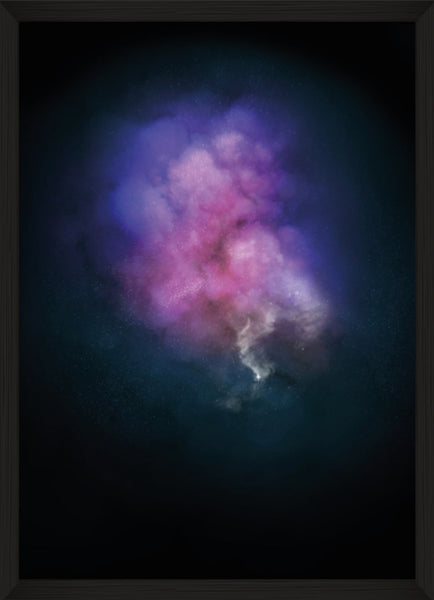 GALAXY EXPLOSION (DIAMOND DUST - PURPLE) Limited Edition By Lauren Baker