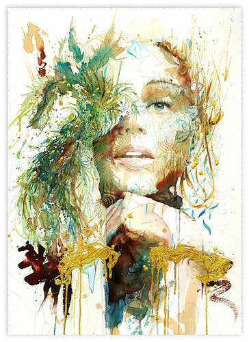 "The Present" Hand finished Limited Edition by Carne Griffiths