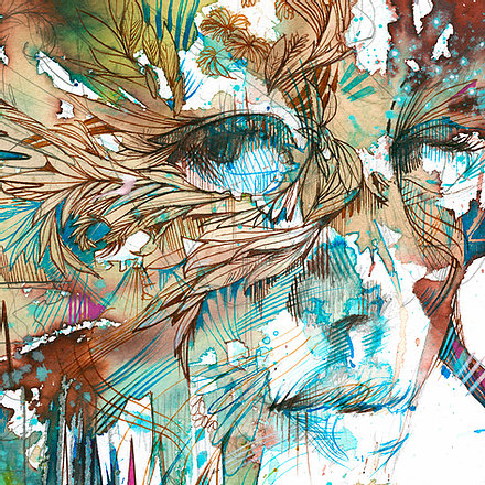 "Eris Goddess Of Chaos" Limited Edition by Carne Griffiths