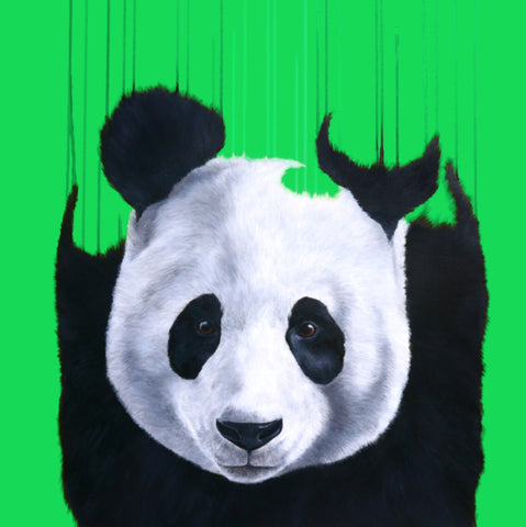 "Pandaemonium - #Green" Limited Edition By Louise McNaught