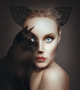 "Animeyed Kitty" By Flora Borsi, mini edition