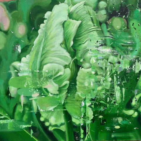 "Foxham" Original Painting By Keng Wai Lee