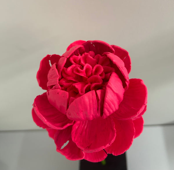 "Neon Pink Flower" Original Sculpture By Emma Black