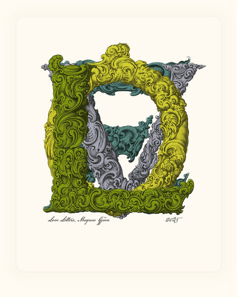 "Love Letters" Limited Edition By Magnus Gjoen