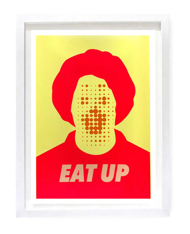 "POV Eat Up (Ronald)" Screenprint By Heath Kane