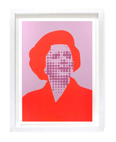 "POV Margaret Thatcher A4" Screen Print By Heath Kane