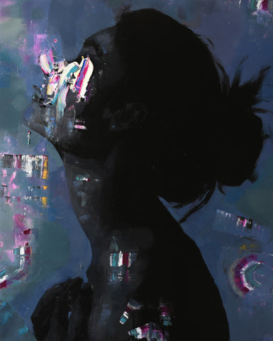"Prayer" Original Painting By Jean-Luc Almond