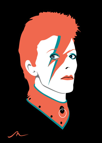 "Bowie" Limited Edition By Michelle Mildenhall