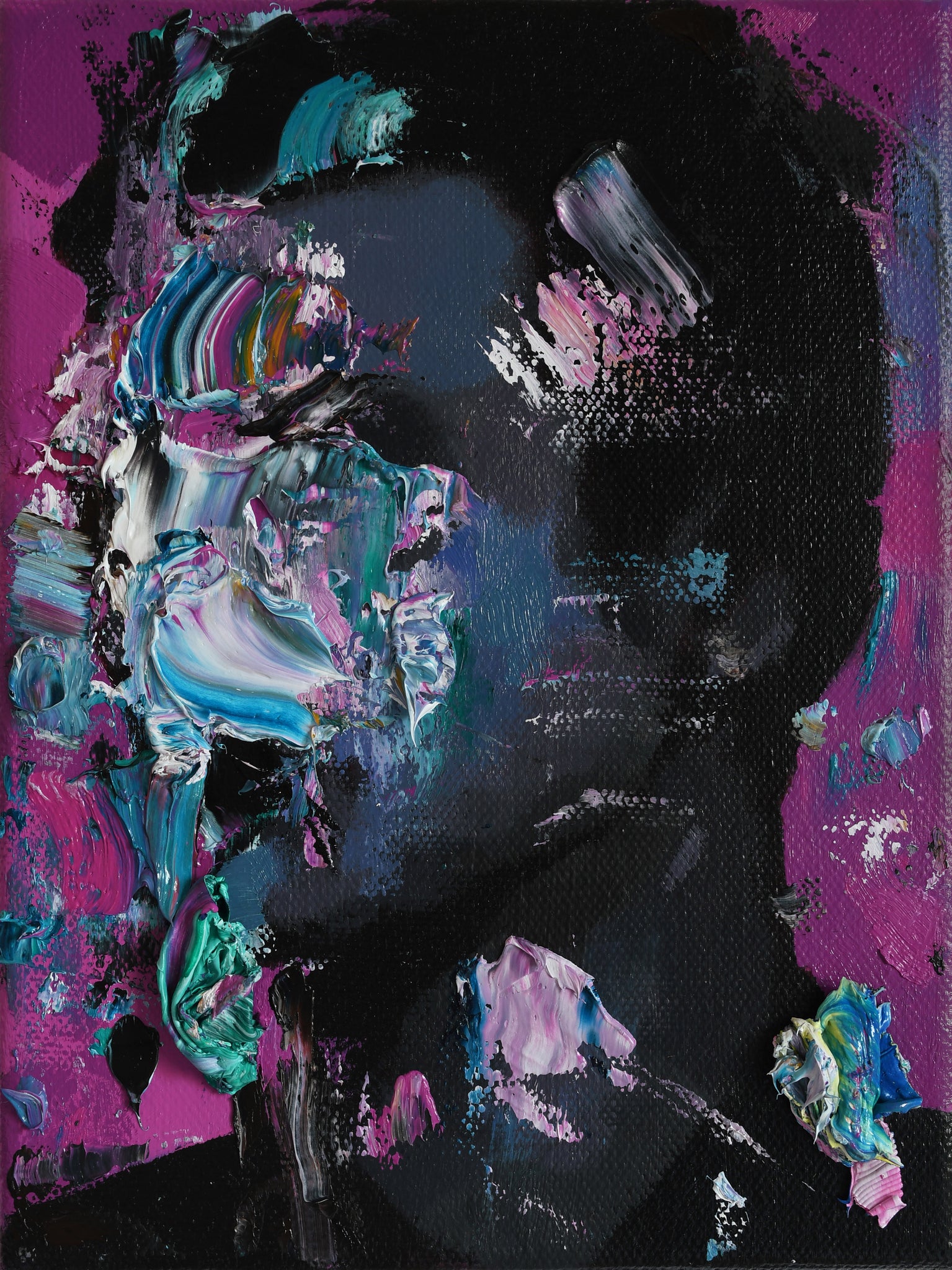 "Swept" Original painting by Jean-Luc Almond