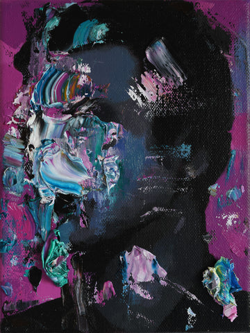 "Swept" Original painting by Jean-Luc Almond
