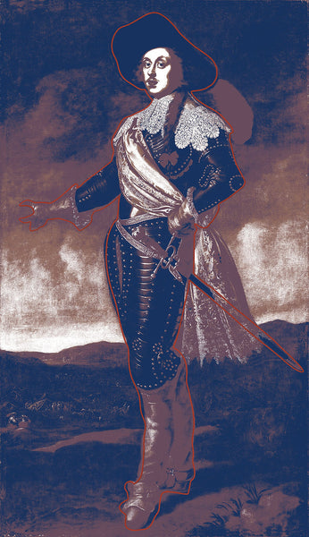 "THE OPULENT STRANGER" Original print by Magnus Gjoen
