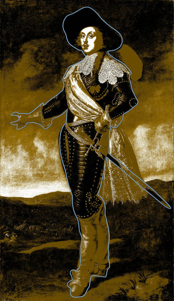 "THE OPULENT STRANGER" Original print by Magnus Gjoen