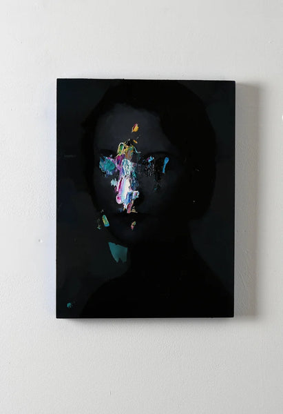 "Insomnia II " Original Painting By Jean-Luc Almond