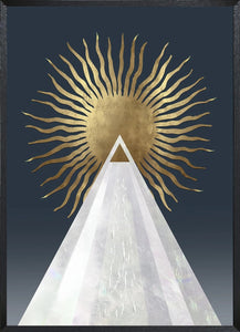 "Solar Pyramid" - Medium- Limited Edition By Lauren Baker