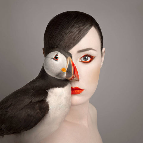 "Animeyed, Little Puffin" By Flora Borsi, Limited Edition