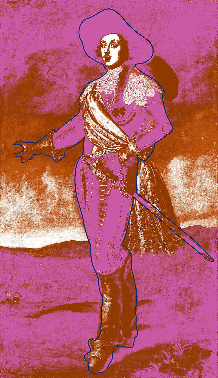 "THE OPULENT STRANGER" Original print by Magnus Gjoen