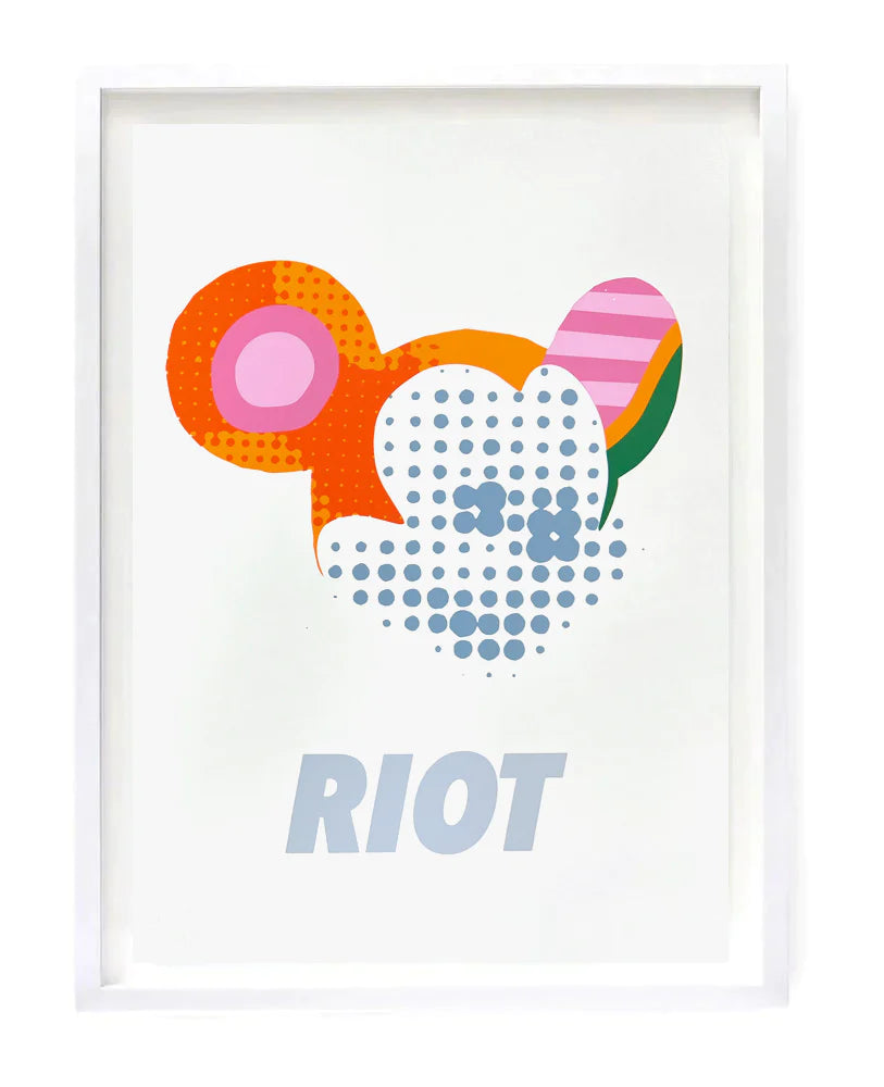 "POV - Mickey Riot ACBF A2" Screen Print By Heath Kane