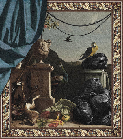 "The Weight Of Whats Left" Tapestry by Magnus Gjoen