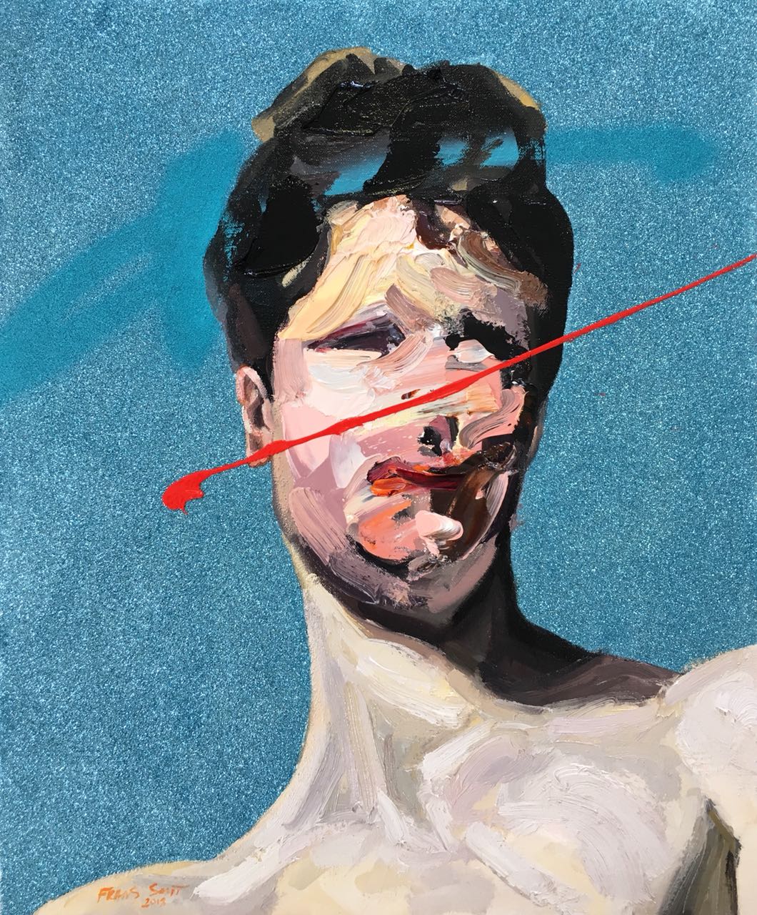 “AFTER SARGENT, LONDE MODEL” ORIGINAL WORK BY FRANS SMIT