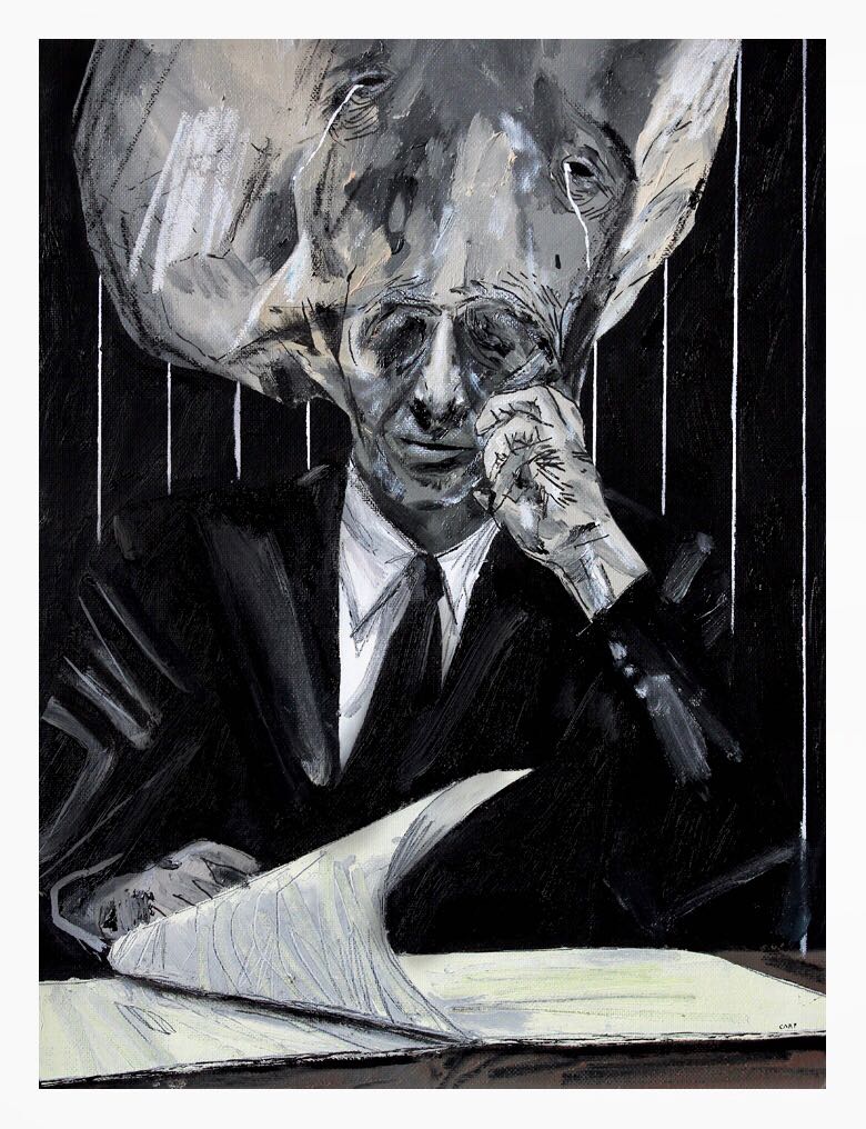 “Gothic Head Modern Body” Original Work By Carp Matthew
