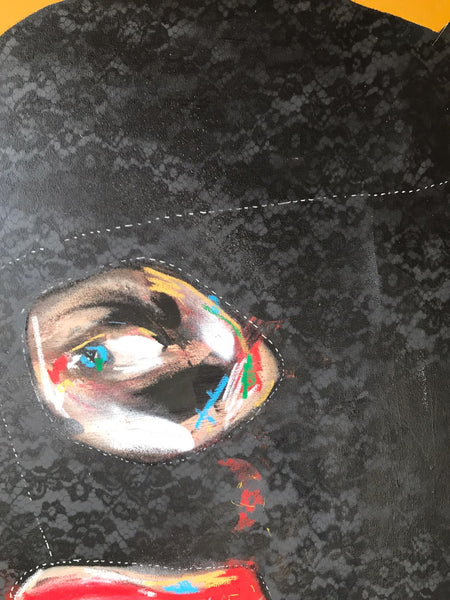 "Wide Eyed And Hungry" Original Painting By Lee Ellis