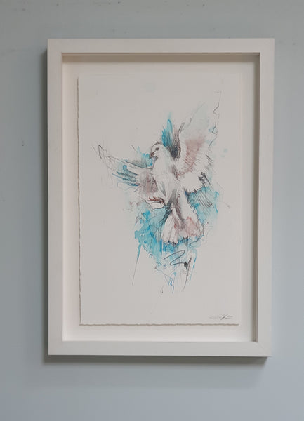 Carne Griffiths "The Dove" Original Work On Paper