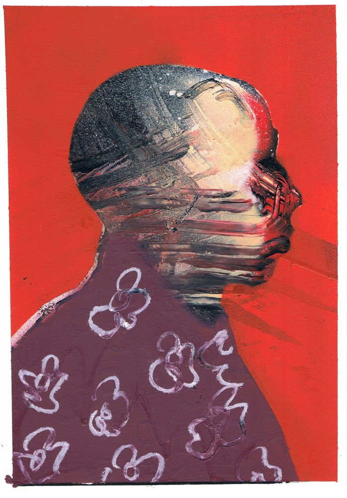 "Bacon is overrated 11" Original Work by Lee Ellis