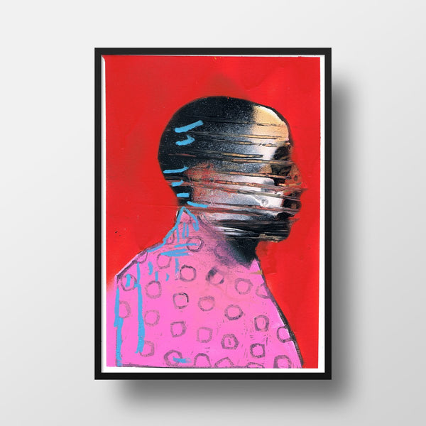 "Bacon is overrated 12" Original Work by Lee Ellis