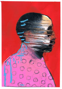 "Bacon is overrated 12" Original Work by Lee Ellis
