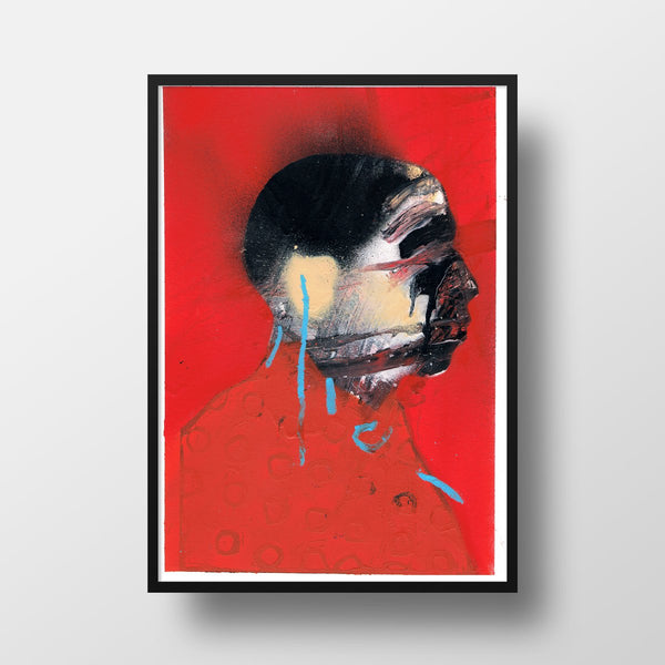 "Bacon is overrated 13" Original Work by Lee Ellis