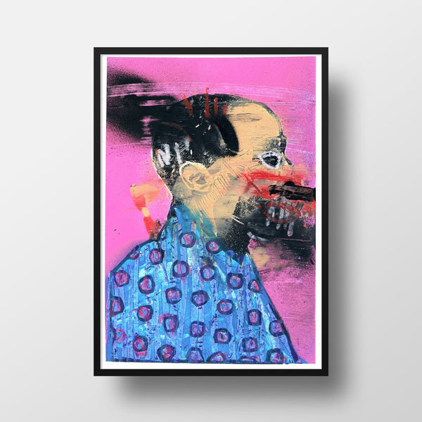 "Bacon is overrated 20" Original Work by Lee Ellis