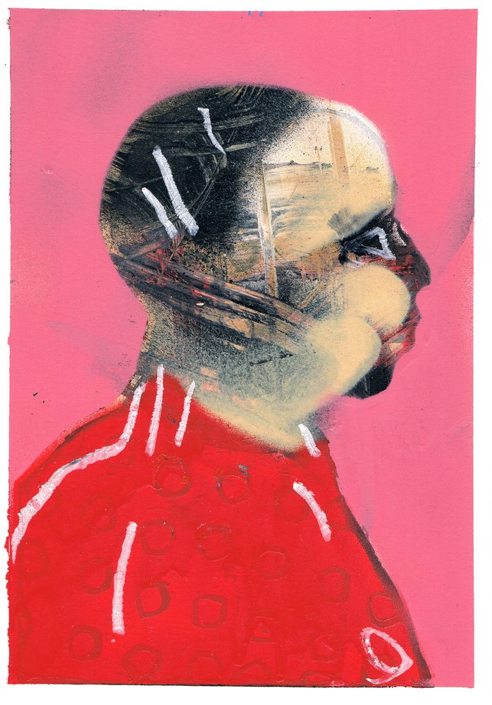 "Bacon is overrated 05" Original Work by Lee Ellis