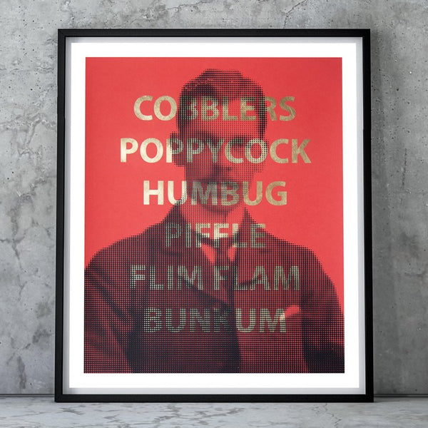 "COBBLERS (Red)" Limited Edition Screen Print By AA Watson