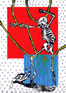 "Dance around in your bones 07" Original Print By Lee Ellis