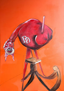 "Devilled Eggs and Bacon" Original Painting By Lee Ellis