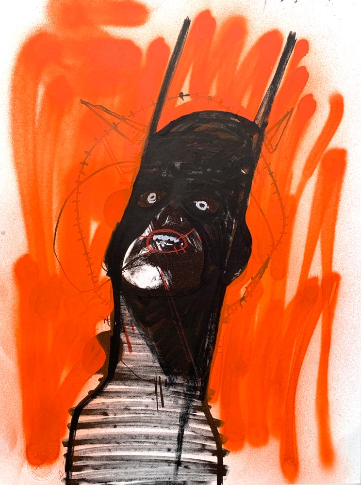 "Franks hot sauce made me do it 2" Original work on paper By Lee Ellis