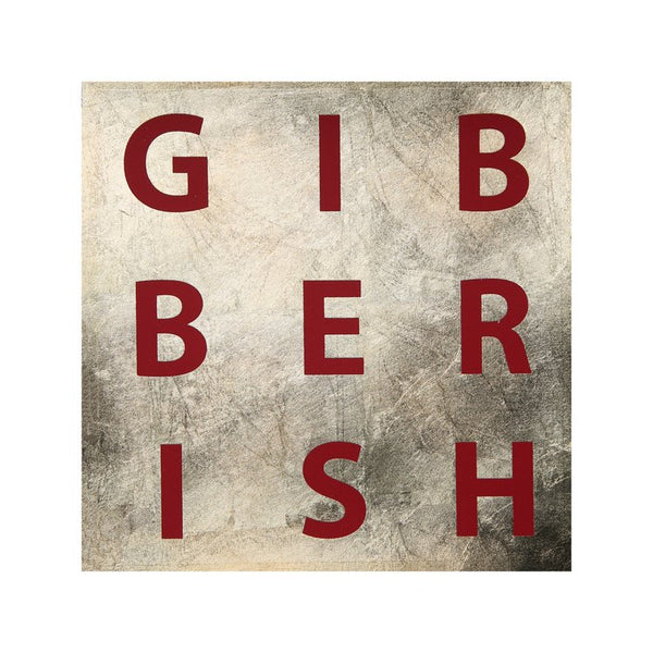 "G-I-B-B-E-R-I-S-H" Screen print By AA Watson