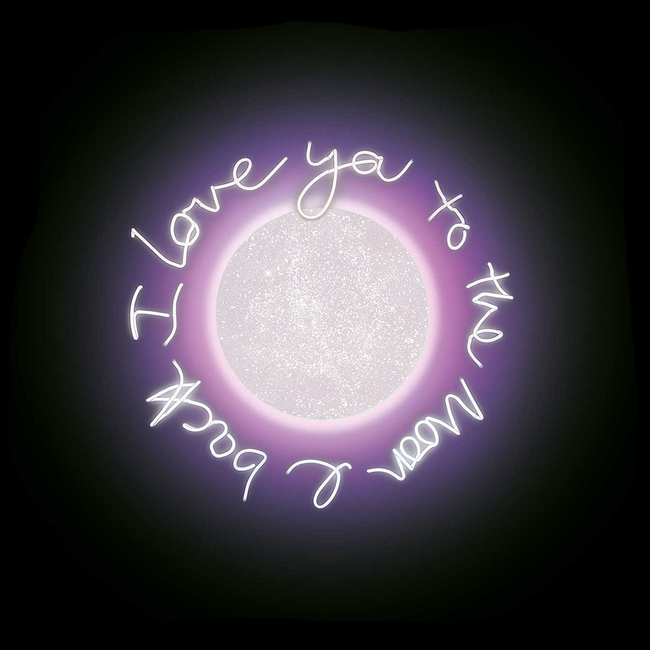 "Pink Moon" Original Print  By Lauren Baker