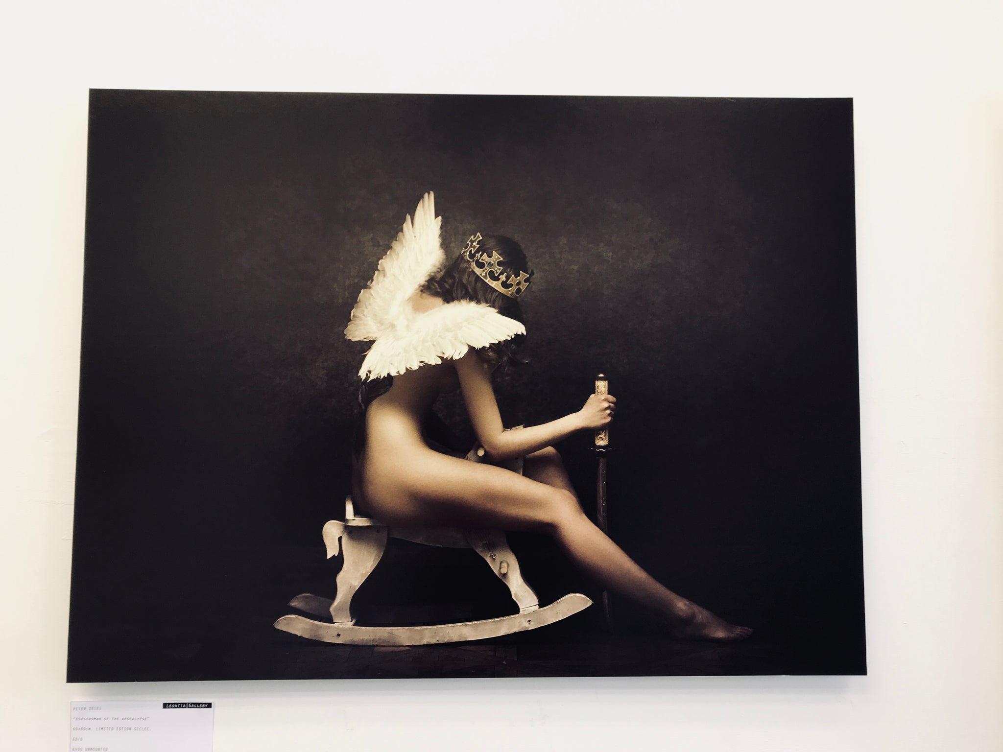 "Horsewoman of the apocalypse" limited edition by PETER ZELEI