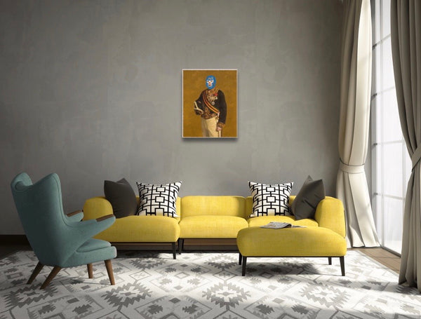 "Portrait of Heroes - Fredrik's Jacob" Original Print By Heath Kane