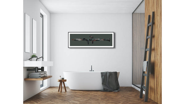 "NOT EVERY CLOUD WHICH DARKENS THE SKY BRINGS RAIN" Limited Edition by Magnus Gjoen