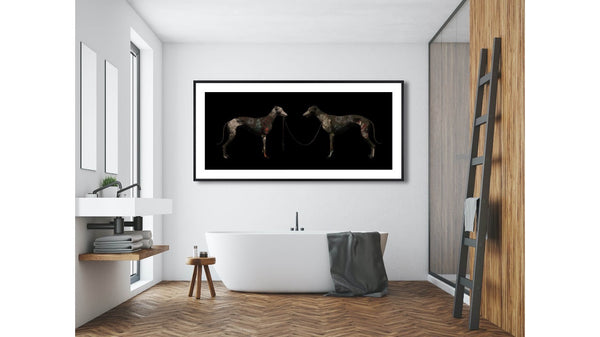 "DARKNESS SHALL BE THE LIGHT, STILL THE DANCING' Limited edition By Magnus Gjoen