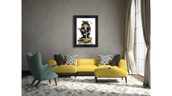 "I Am Instagram" Original Painting on Paper by Lee Ellis