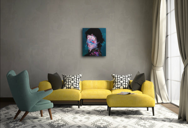 "Pose" Original Painting by Jean-Luc Almond