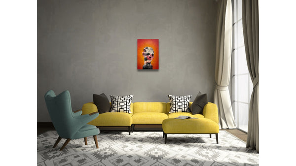 "if you're happy and you know, burn it all (07)" Original Work On Paper By Lee Ellis
