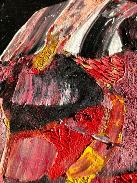 "Head 24" (2nd series) Original Painting By Carp Matthew