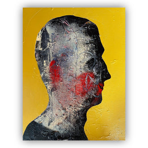 "I don’t know karate, but I know KA-RAZAY" Original painting By Lee Ellis
