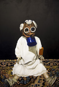 Sara Le-Roy, Original Work, "Mickey Mouse Gas Mask"