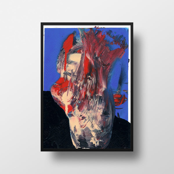 "Pretty Ugly 47" Original Work On Paper By Lee Ellis