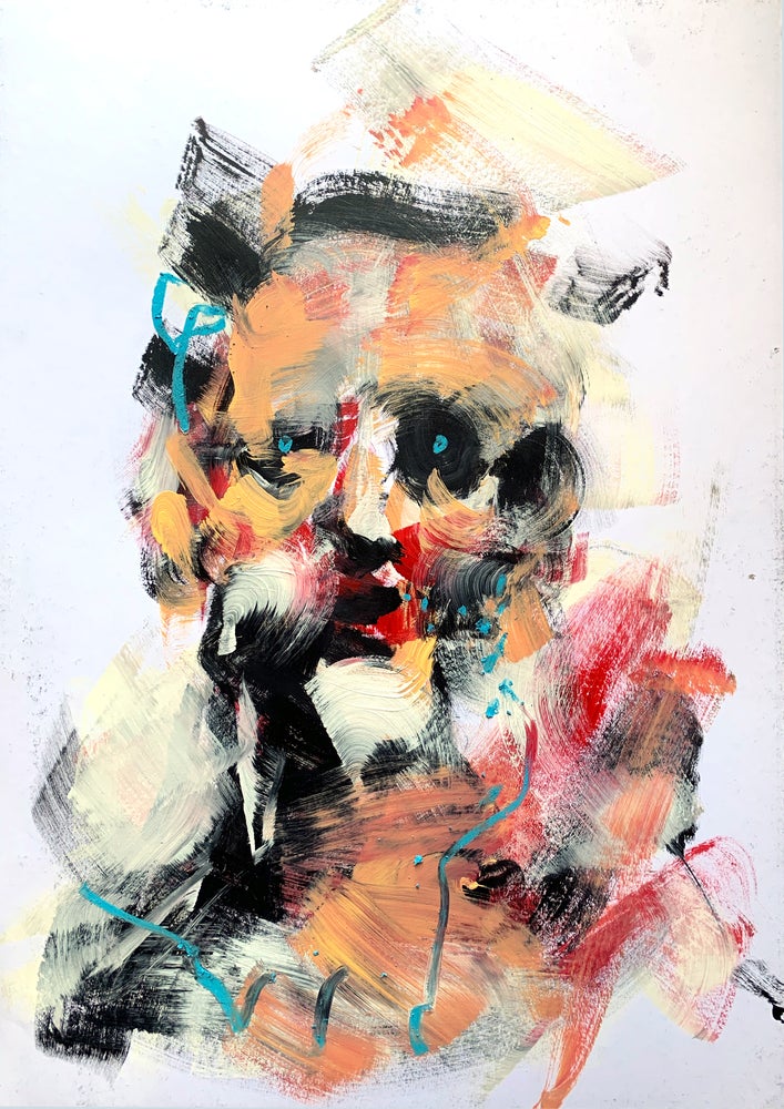 "Real Life Troll 02" Original Work on Paper By Lee Ellis